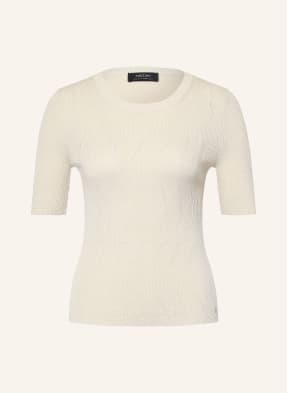 Marc Cain Strickshirt Mit Glitzergarn gelb