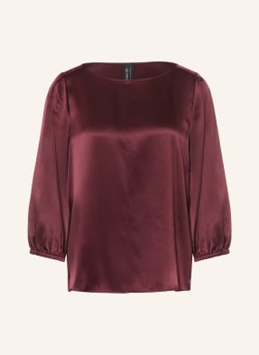 Marc Cain Blusenshirt Aus Seide Mit 3/4-Arm rot