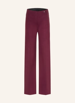 Marc Cain Marlenehose Winder Aus Jersey rot