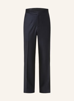 Lardini Flanelové Kalhoty Regular Fit tmavě modrá