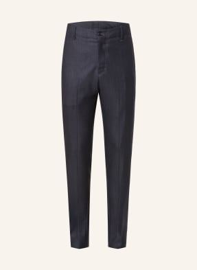 Lardini Chino Kalhoty Regular Fit V Džínovém Vzhledu 850 navy