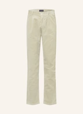 Strokesman's Kordové Kalhoty Tapered Fit béžová