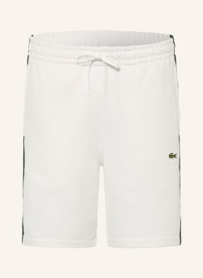 Lacoste Teplákové Kraťasy Regular Fit tmavě zelená / bílá