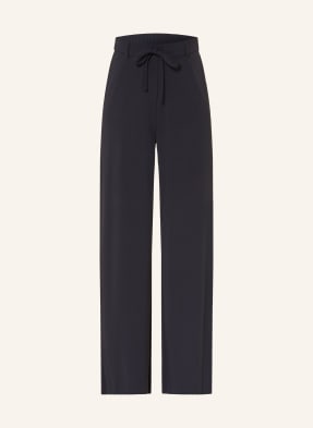 Mm By Max Mara Kalhoty Edotto Z Teplákoviny tmavě modrá