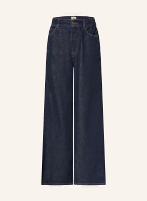 Weekend Max Mara Široké Džíny Zattera 001 navy