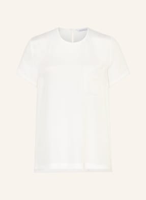 Max Mara Blusenshirt Pagano Aus Seide weiss
