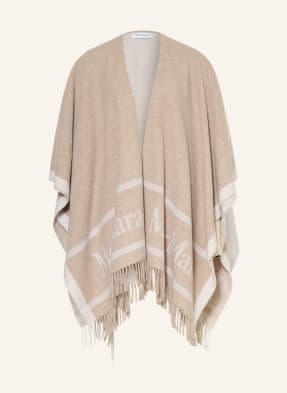 Max Mara Jacquard-Cape Hilde beige