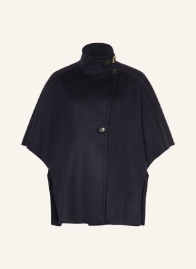 Max Mara Kašmírový Plášť Derrik tmavě modrá