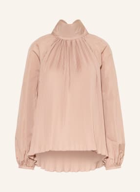 Max Mara Halenka S Vázačkou Valle S Plisováním růžová
