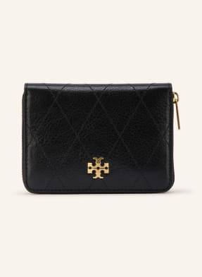 Tory Burch Peněženka Charlie černá / zlatá