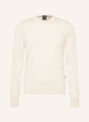 Boss Pullover Leno weiss