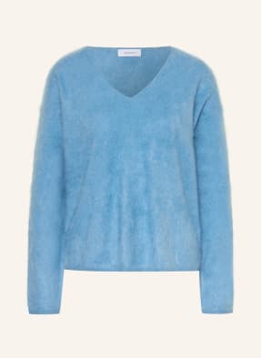 Darling Harbour Cashmere-Pullover blau