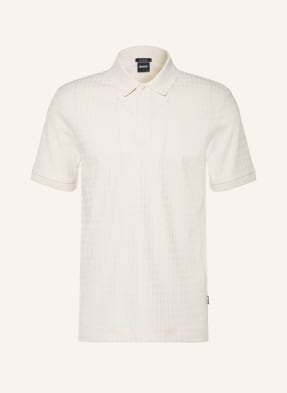 Boss Jersey-Poloshirt Parley weiss