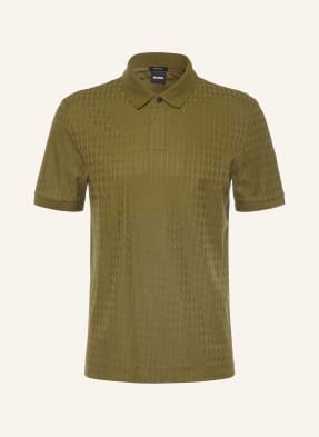Boss Jersey-Poloshirt Parley gruen