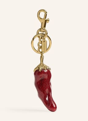 Coach Taschenanhänger Chili Pepper rot