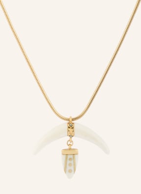 Isabel Marant Náhrdelník Necklace zlatá / bílá