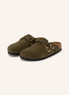 Birkenstock Pantofle Blair olivová
