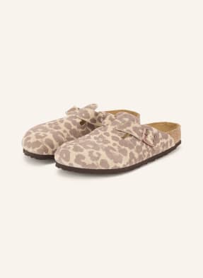 Birkenstock Pantofle Boston Bs krémová / černošedá