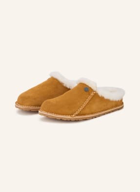 Birkenstock Pantofle Zermatt Premium světle hnědá / bílá