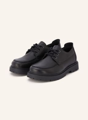 Birkenstock Šněrovací Boty Highwood Moc Lace Low černá