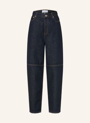 Ganni Barrel Jeans Stary blau