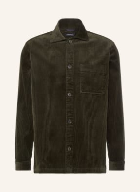 Strokesman's Overshirt Z Kordu tmavě zelená