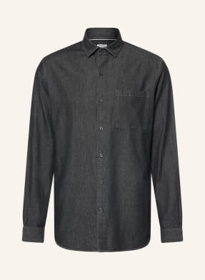 Paul Jeanshemd Comfort Fit schwarz