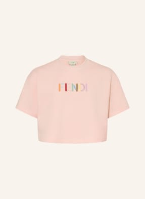 Fendi Mikina růžová / světle fialová / oranžová