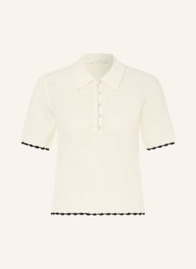 Frame Pletená Polokošile The Daybreak Polo krémová
