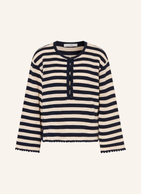 Frame Svetry The Captain Pullover tmavě modrá / béžová