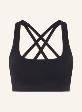 Mrs & Hugs Sport-Bh schwarz