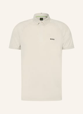 Boss Funktions-Poloshirt Goc Regular Fit beige