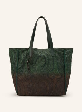 Etro Shopper gruen