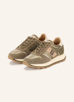 Blauer Sneakersy miilen03 černošedá / béžová / khaki
