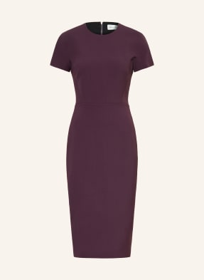 Victoria Beckham Šaty Claude tmavě fialová