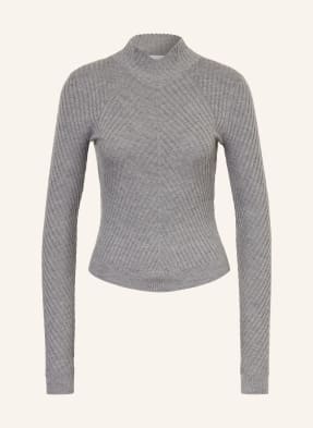 Victoria Beckham Svetry Z Merino Vlny šedá