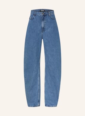 Rotate Barrel Džíny 1603 medium blue denim