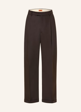 Barena Venezia Chino Kalhoty Braghier Regular Fit černá