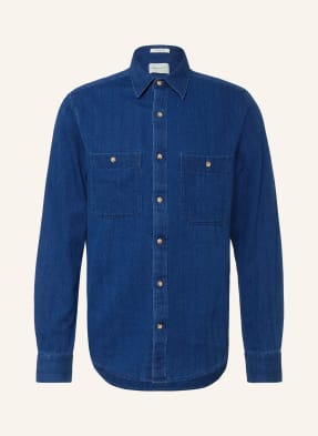 Gant Džínová Košile Regular Fit modrá