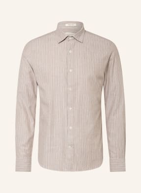 Gant Flanelová Košile Regular Fit béžová / bílá / černá