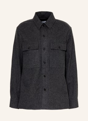 Jil Sander Svrchní Košile tmavě šedá
