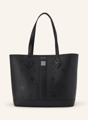 Mcm Shopper Liz Medium Mit Pouch schwarz
