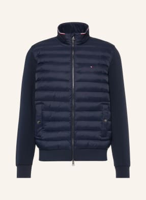Tommy Hilfiger Steppjacke Im Materialmix blau