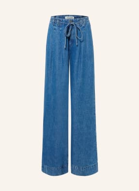 More & More Široké Džíny 0962 middle blue denim