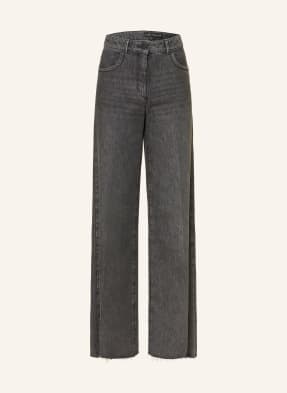 Luisa Cerano Flared Jeans grau