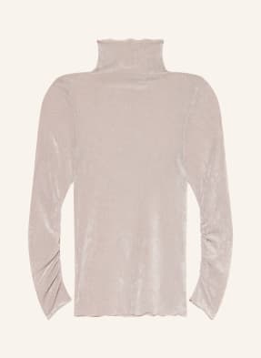 Luisa Cerano Rollkragenshirt Aus Mesh rosa