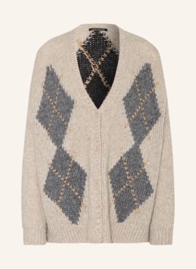 Luisa Cerano Strickjacke Mit Alpaka rosa