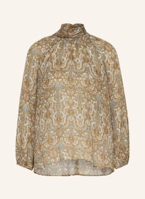 Luisa Cerano Blusenshirt Mit Glitzergarn rosa