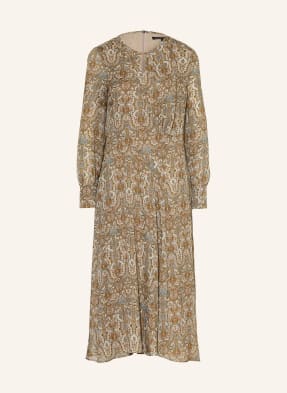 Luisa Cerano Kleid Mit Glitzergarn rosa