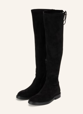 Marc Cain Kozačky Nad Kolena 900 black new